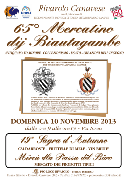 Scarica programma/locandina dell`evento