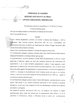i,&icirc;i SEZIONE DISTACCATA DI EBOLI