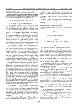 Visto l`articolo 1, comma 3, della