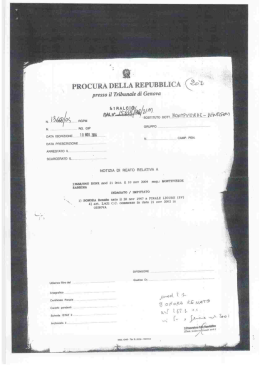 Page 1 Page 2 Page 3 PROCURA DELLA REPUBBLI CA PRESSO