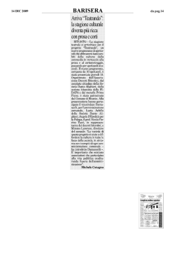 Stampa Rassegna (23 pagine)