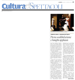 Cultura & Spettacoli &ndash; 24 Febbraio 2014