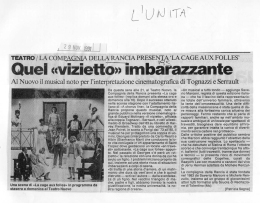 UM lift - Compagnia della Rancia