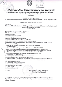Scarica il certificato - Vendita Cerchi in lega e cerchi in ferro