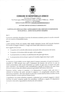 _ . .k COMUNE DI MONTEBELLO JONICO
