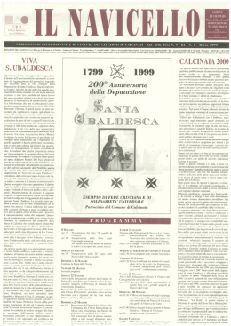 Page 1 Page 2 RICEVIAMO E PUBBLICHIAM() VOLENTIERI QUEL