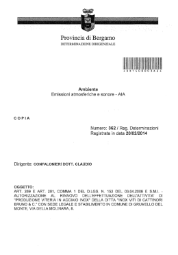 iiiiiiiiiiiiiiiiiii - Determinazioni