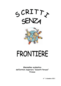 Il maestro &ldquo;unico&rdquo; - IIS Sassetti