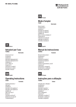 Descrizione dell`apparecchio