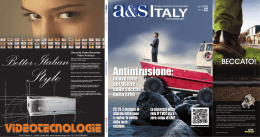 n.16 Agosto 2012 - a&s Italy Magazine