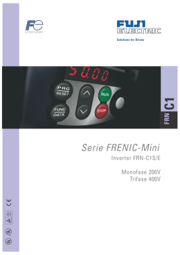 Serie FRENIC-Mini - evit di tramaglia dario elettro ventilatori