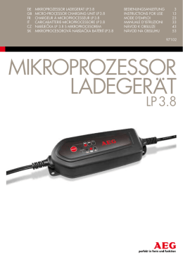 mikroprozEssor LaDEgEr&auml;t
