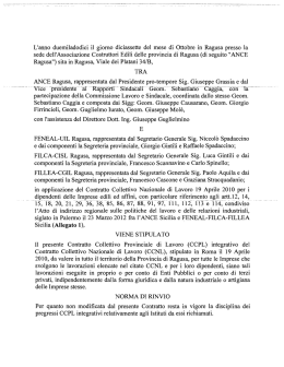 L`anno duemiladodici il giorno diciassette del mese di Ottobre in