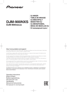DJM-900NXS - Jeugddienst Brugge