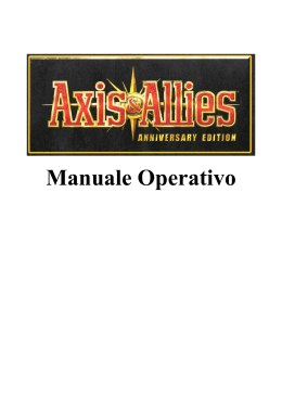 Manuale Operativo - Axis & Allies Italia