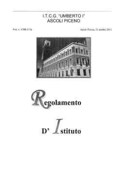 itcg &ldquo;umberto i&rdquo; - Istituto Tecnico Commerciale e per Geometri