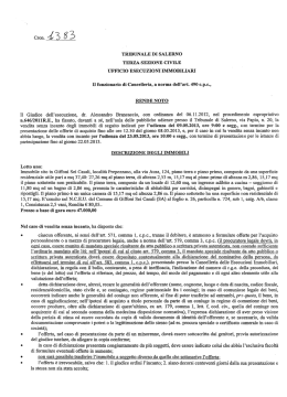 Senza titolo - Aste Giudiziarie Salerno