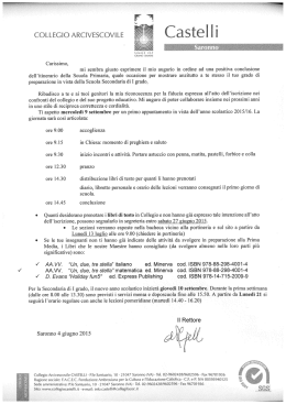 C`LLEGi&Ugrave; ARC1VESC&Igrave;VlLE