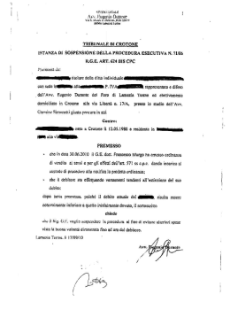 Scarica allegati:istanza di sospensione on-line