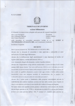 decretoTECNOGRAFICAITALIANASRL