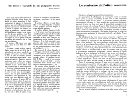 Page 1 Ho letto il Vangelo in un grappolo d`uva Sono stato rapito
