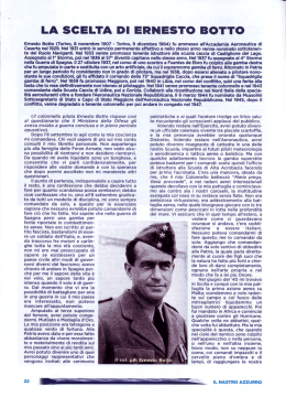 la scelta di ernesto botto