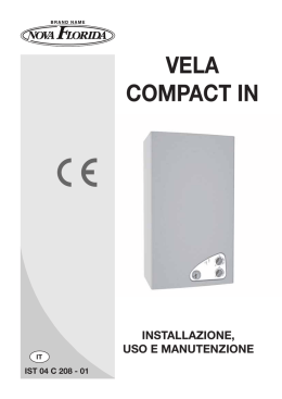 vela compact in - schede