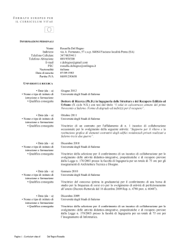 Cv ing. del regno - Liceo Classico Torquato Tasso