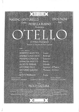 Otello - Fiorella Rubino