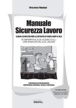 Manuale Sicurezza Lavoro