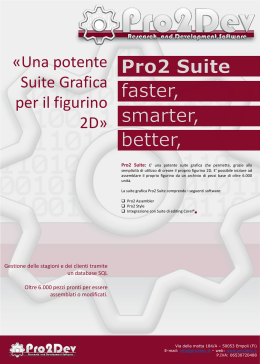 Pro2Dev - Pro2Suite - Tech Figure Suite