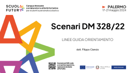 scenari dm 328-22 e moduli orientamento